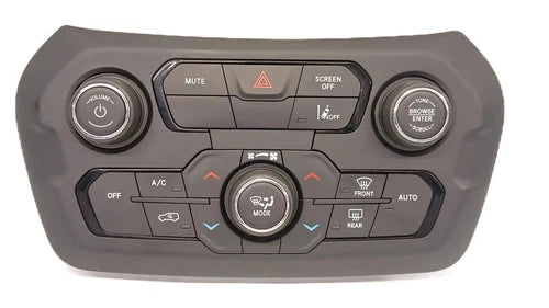 Jeep Renegade Temperature Control Panel (2023) – Genuine OEM
