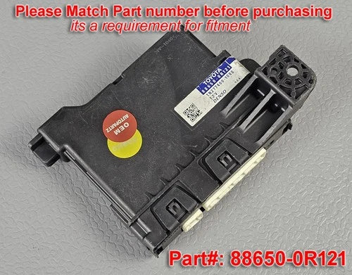Toyota RAV4 A/C Amplifier Temperature Control Module (2014–2015) – Genuine OEM | Ref SKU-10727