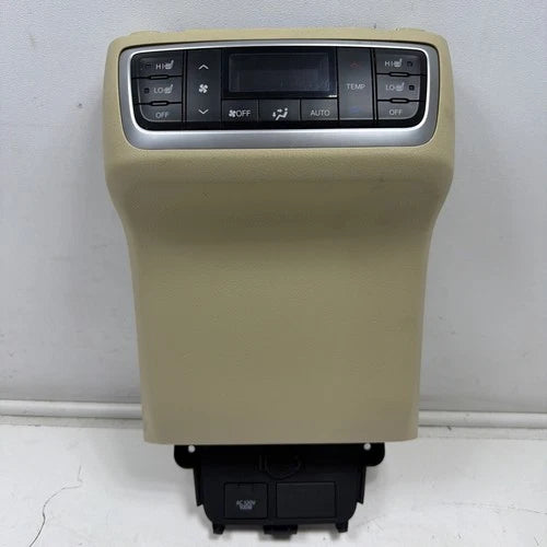 Toyota HIGHLANDER REAR Temperature Control Auto ASSY W/PANEL (2014–2019) – Genuine OEM