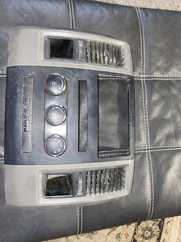 Dodge RAM Center Dash Radio Bezel w/Temperature/Climate Controls (2011–2012) – Genuine OEM
