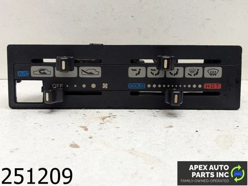 Nissan Pulsar NX 1.8L A/C Heat Climate Control (1988) – HVAC Replacement Part