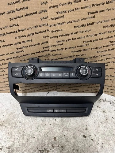 BMW E70 X5 HVAC Climate Control Panel 114191 10 (2007–2013) – Genuine OEM