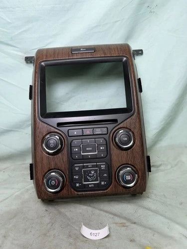 Ford F-150 Wood Radio Face Climate Control Panel DL3T-18A802-GDSMPQ (2013–2014) – HVAC Replacement Part