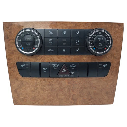Mercedes W164 ML350 R550 HVAC Climate Control Switch (2006–2008) – Genuine OEM