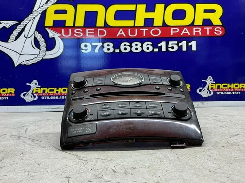 Infinti EX35 Climate Control Temp A/C Used (2007–2013) – Genuine OEM | Ref SKU-6991