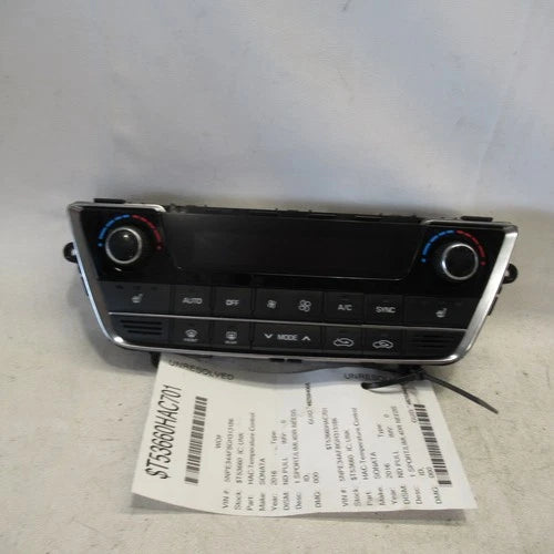 Hyundai Sonata HVAC Climate Control w/Navigation (2015–2017) – Genuine OEM