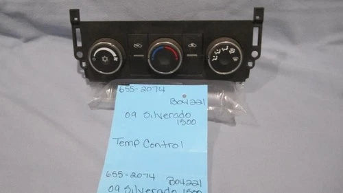 Temperature Control With A/C Manual Control Fits 07-09 SIERRA 1500 PICKUP 162569 – HVAC Replacement Part