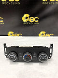 Chevy Impala Front Climate Control ID 22884768 (2012–2016) – Genuine OEM