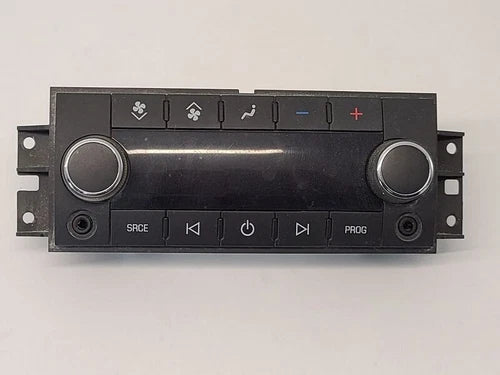 GMC ACADIA HVAC Climate Control Switch Knob rear, radio (2009–2017) – Genuine OEM