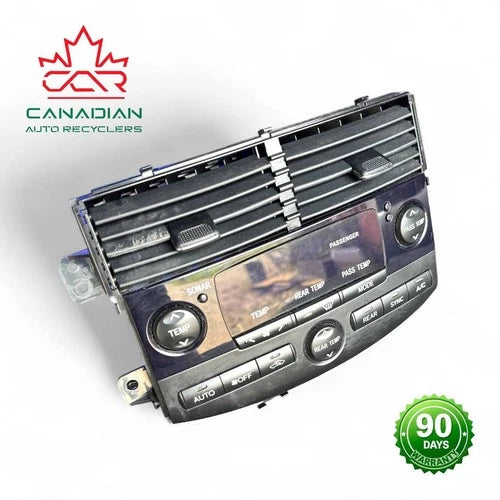 Toyota Sienna XLE Auto Climate HVAC Climate Control Unit (2004–2005) – Genuine OEM