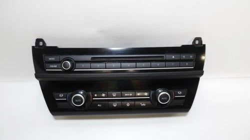 BMW 528i Auto Dual Climate A/C Heater Temperature Radio Control (2011–2016) – Genuine OEM