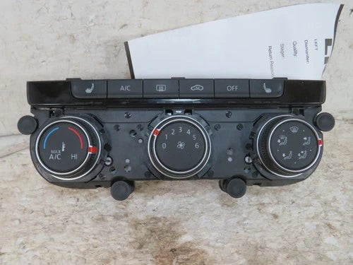 18 2018 Volkswagen Tiguan Front Manual HVAC Climate Control – Genuine OEM