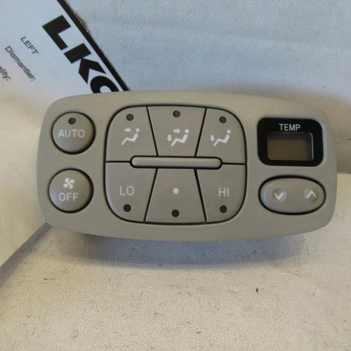 Toyota Sienna Rear HVAC Climate Control Unit (2007–2010) – Genuine OEM