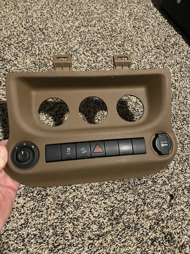 WRANGLER HEATER A/C Climate Control PANEL SWITCH Button Tan (2014–2018) – HVAC Replacement Part