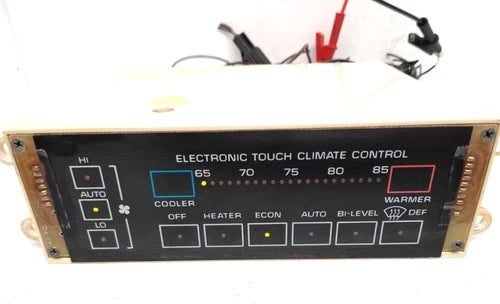 Buick LeSabre Electronic Touch Climate Control Heater Button Switch (1985) – Genuine OEM