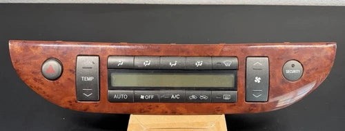 2002-06 Toyota Camry Auto Push Button HVAC Climate Control Unit – Genuine OEM