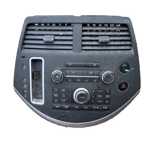 Nissan Quest S Front Dash Climate Temperature Radio Control with Vents (2007–2009) – HVAC Replacement Part