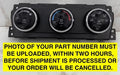 Dodge RAM 1500 Manual Climate Control Panel (2011–2012) – Genuine OEM | Ref SKU-1492