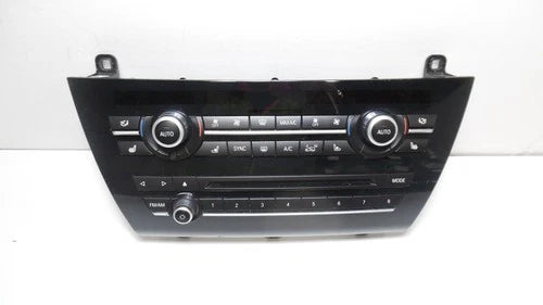 BMW X5 Auto Dual Climate A/C Heater Seat Temperature Radio Control (2014–2017) – Genuine OEM