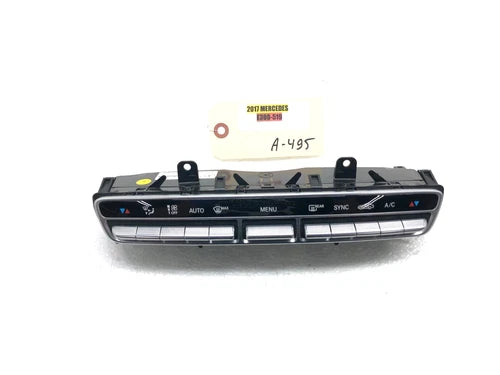 Mercedes E300 W213 Dash HVAC Climate Control Switch Panel (2017–2019) – Genuine OEM