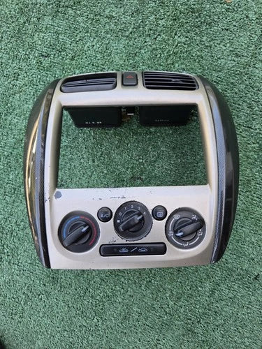 Mazda Protege5 HVAC Climate Control Panel W/ Radio Trim Bezel (2001–2003) – Genuine OEM