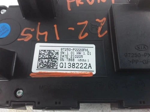 Kia SORENTO Front Automatic Temperature Controller (2021) – Genuine OEM