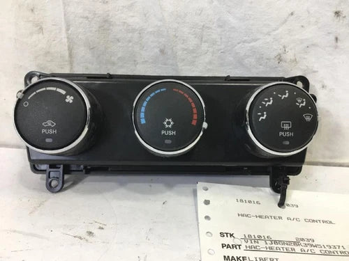 Jeep Liberty HVAC Climate Control HVAC Temperature Switch (2008–2009) – Genuine OEM