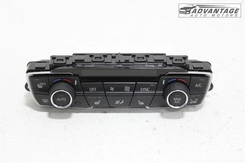 BMW X2 F39 DASH A/C HVAC HEATER Climate Control SWITCH (2018–2023) – Genuine OEM