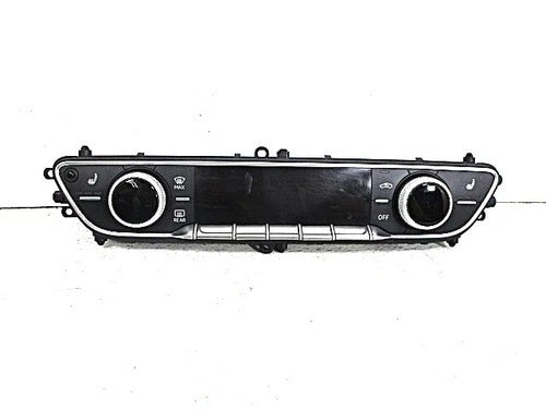Audi A4 Front Dual Climate Control w/ Heated Seats (2017–2019) – Genuine OEM