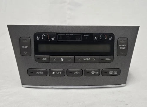 Lexus ES330 HVAC Climate Control Heated Vent Seat (2004–2006) – Genuine OEM