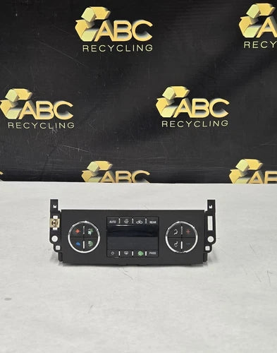 Chevrolet Tahoe Hybrid Dash Climate Control Assembly (2008–2011) – Genuine OEM