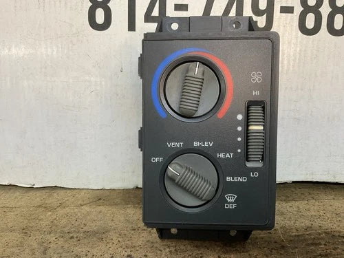 Chevy S-10 Blazer GMC Sonomaac Temperature Heater Control Switch (1995–1997) – Genuine OEM