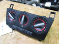 Mazda 3 A/C Heater Climate Temperature Manual Control Black Panel (2007–2008) – Genuine OEM