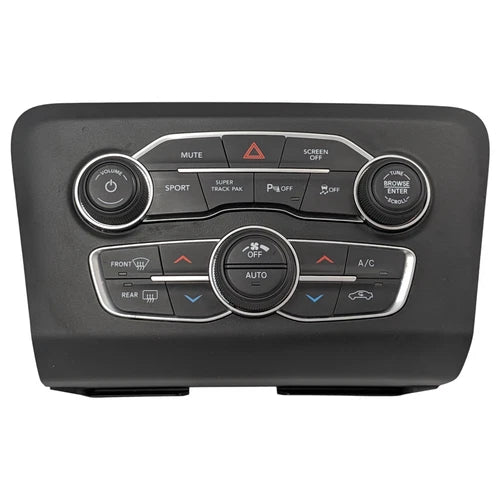 Dodge Charger Auto Dual Heat Air Climate Temperature Radio Control (2017–2023) – Genuine OEM