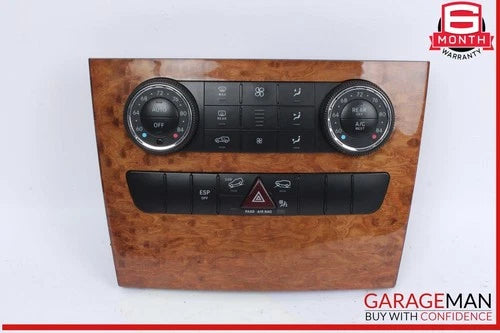 Mercedes W164 ML350 GL450 HVAC Climate Control Switch Trim (2006–2013) – Genuine OEM