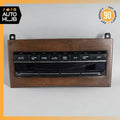 Mercedes W212 E250 E550 HVAC Climate Control Switch Wood (2014–2017) – Genuine OEM