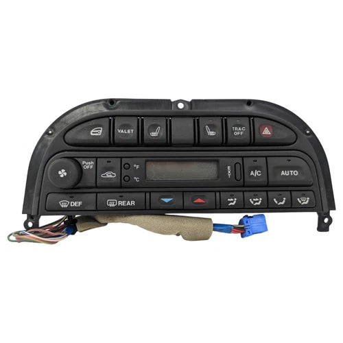 Jaguar X100 XK8 XJ8 A/C Air Climate Control Panel LJA7690BB (1993–2006) – Genuine OEM