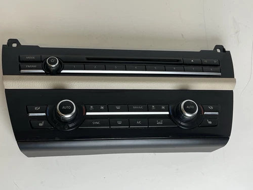 BMW F10 535XI FRONT CENTER PANEL Climate Control BEZEL (2016) – Genuine OEM