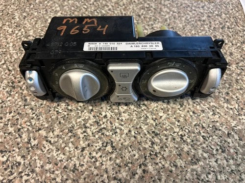 Chrysler Crossfire HVAC Climate Control Dash Mounted (2004–2008) – HVAC Replacement Part