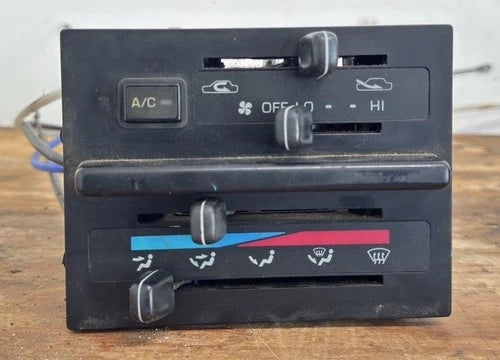 Toyota Land Cruiser Manual Climate A/C Temperature Control Switch Panel (1991–1992) – Genuine OEM