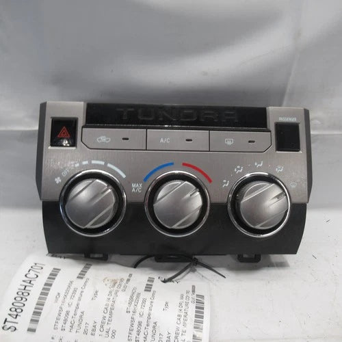 Toyota Tundra HVAC Climate Control Unit (2015–2019) – Genuine OEM