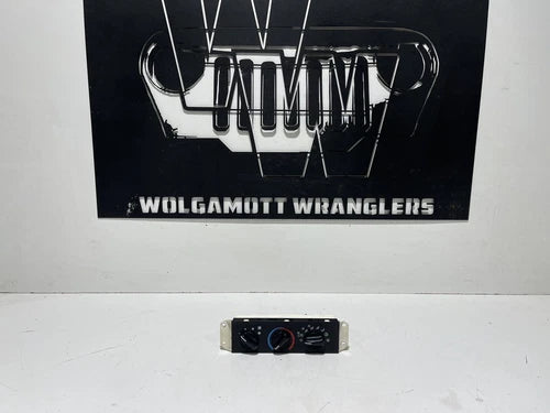 Jeep Wrangler Heater A/C Climate Control Switch Module (1999–2004) – Genuine OEM