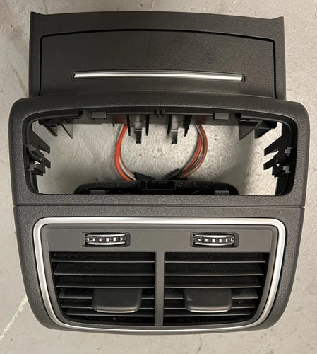 Audi A6 Rear A/C Vents Heating Seat Controls Rear Seats Center Console Back (2012–2015) – HVAC Replacement Part