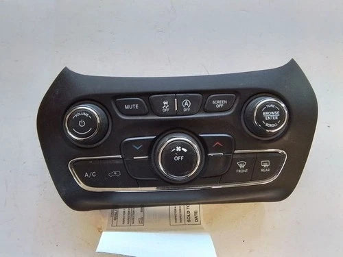 Jeep Cherokee HVAC Climate Control W/O Dual Zone (2019–2023) – HVAC Replacement Part