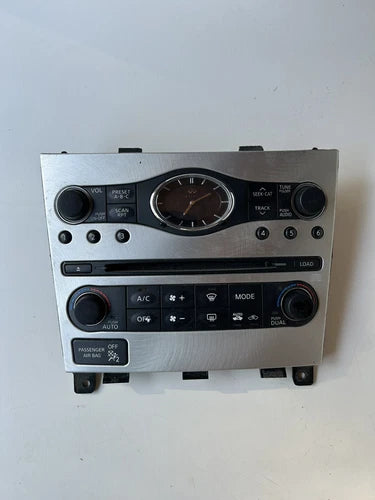 Infiniti G37 Radio Control Unit HVAC Climate Control 25391JK6 (2009) – Genuine OEM