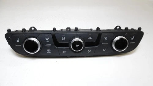 Audi Q7 Climate A/C Heater Seat Temperature 3 Knob Control (2017–2019) – Genuine OEM