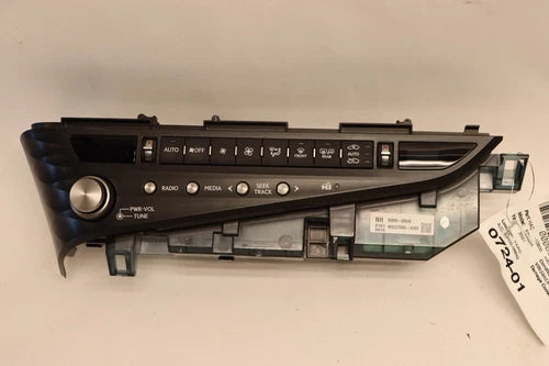 Lexus ES300H A/C Climate Temperature & Radio Control Panel (2019–2021) – Genuine OEM