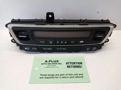 Honda Passport HVAC Control Component (2023) – Genuine OEM