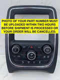 2014 2015 Durango 8.4 Radio Temperature Control Switch Bezel (2014–2015) – Genuine OEM | Ref SKU-2308