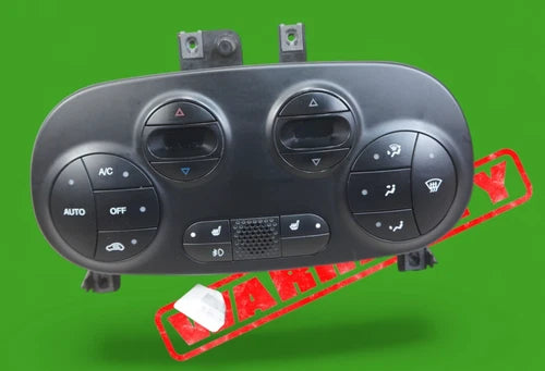 Fiat 500 heater A/C control Climate Control P1RU55JXWAE (2012–2017) – Genuine OEM